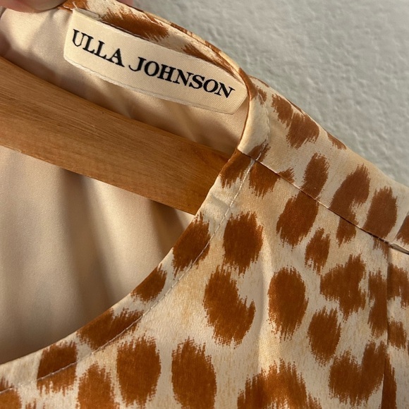 Ulla Johnson Rosaria Silk Balloon Sleeve Dress - Picture 4 of 7